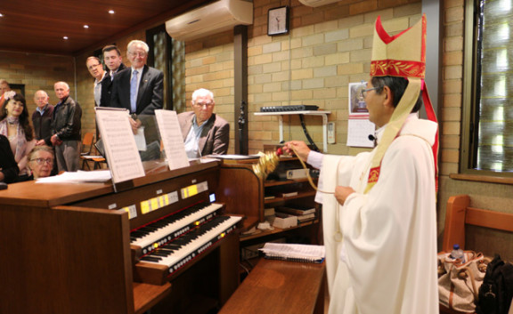 Blagoslov novih orgel v Merrylandsu