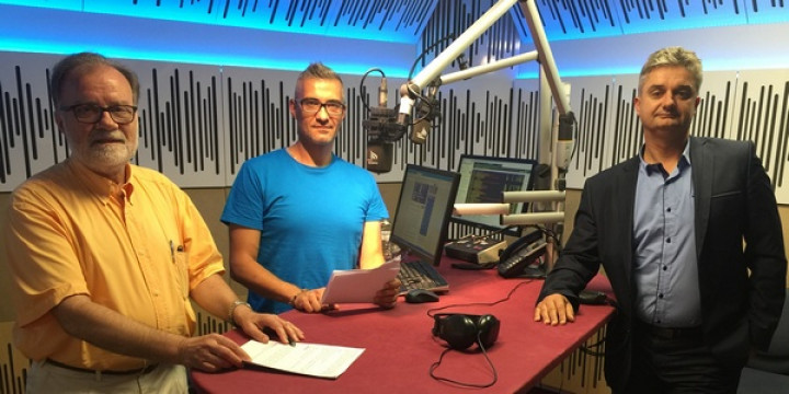 Goran Novković, Alen Salihović in dr. Andrej Fink