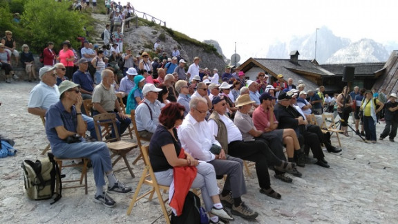 Udeleženci 30. Romanja treh Slovenij