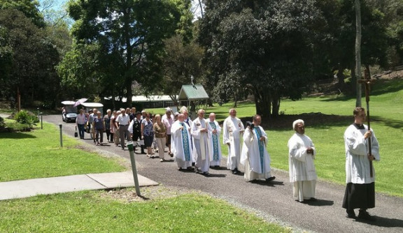 Procesije do slovenske kapelice