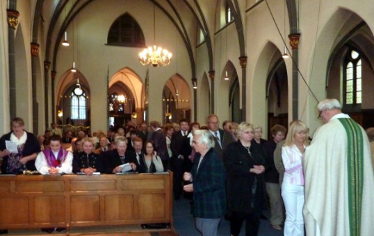 Med sveto mašo v Kevelaerju 2010