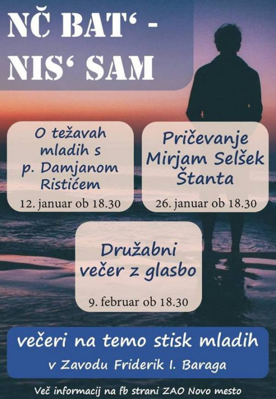 Plakat srečanja mladih