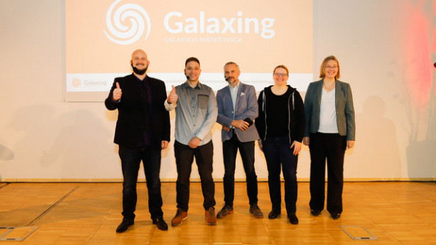 Sodelujoči na Galeksiji marketinga: Pam Neely, Helen Schrader, Neil Morley, Simon Novosel, Martin Korošec