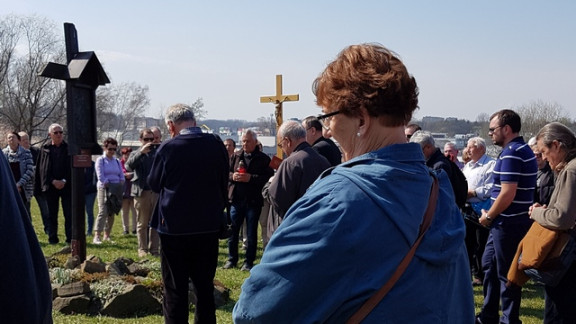 Križev pot ob svetišču Božjega usmiljenja
