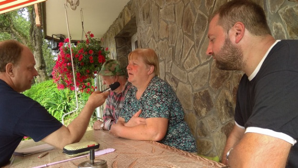 Oče Alojz, mama Ljudmila in sin Marko