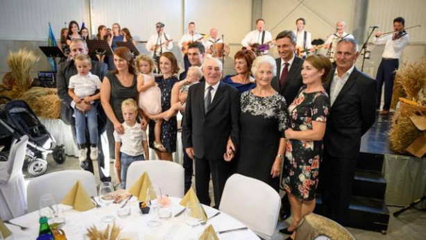 80 letnico je s prisotnostjo počastil tudi predsednik Pahor, ki je pred leti bil 