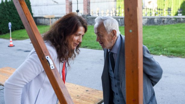 Lojze Ljubič nas je obiskal na Stični mladih.