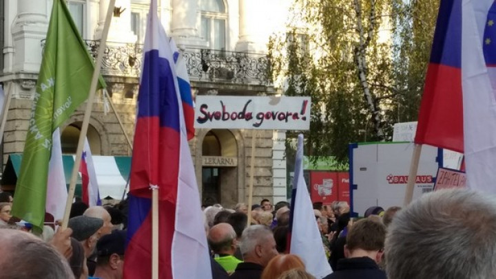 Različne ovire protestnikov niso utišale