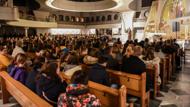 Polna cerkev mladih na Žalah