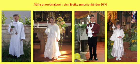Prvoobhajanci v letu 2010