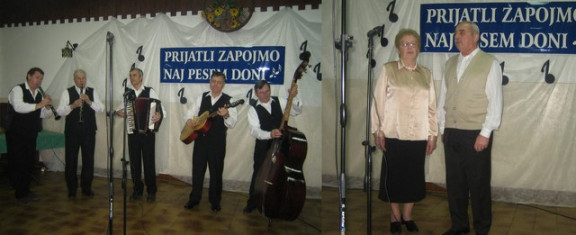 Godci Društva upokojencev Velika Nedelja in zakonca Katica in Rafko Svenšek s Ptuja