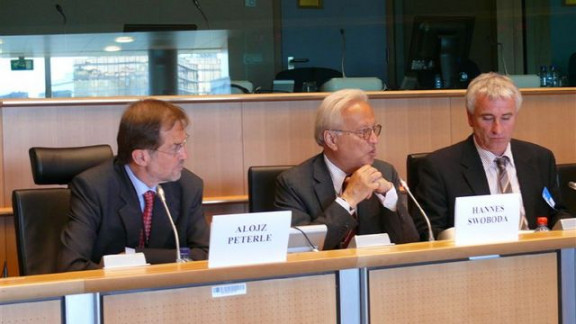 Lojze Peterle, Hannes Swoboda, Martin Pandel