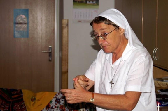 Sestra Polona Švigelj, uršulinka, misijonarka v Senegalu