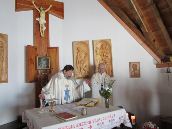 Maša za domovino na Kredarici