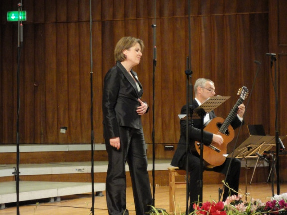 Bernarda Fink, Janez Gregorič