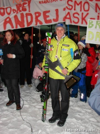 Sprejem Andreja Šporna
