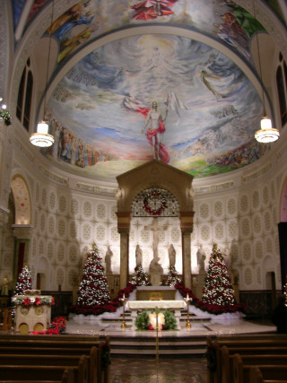 Cerkev Svetega Vida za božič 2014