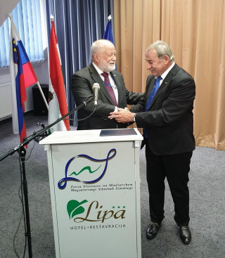Minister Česnik se je zahvalil predsedniku Hirnöku