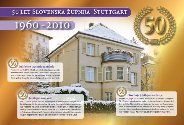 Slovenska župnija Stuttgart, jubilejni dogodki