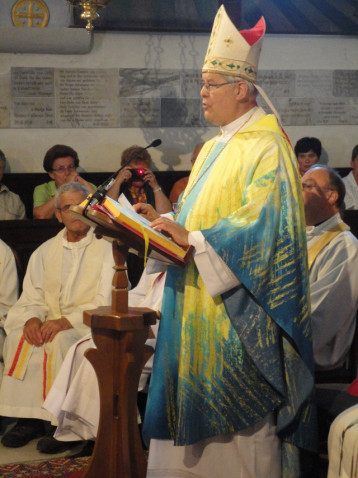 Svete Višarje 2012, škof Metod Pirih