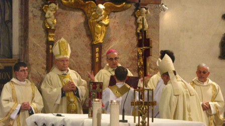 Umestitev nadškofa Antona Stresa 24. 1. 2010