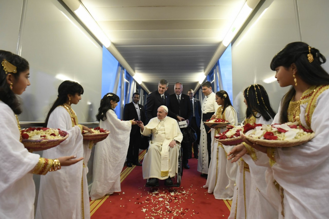 Papežev prihod v Bahrajn