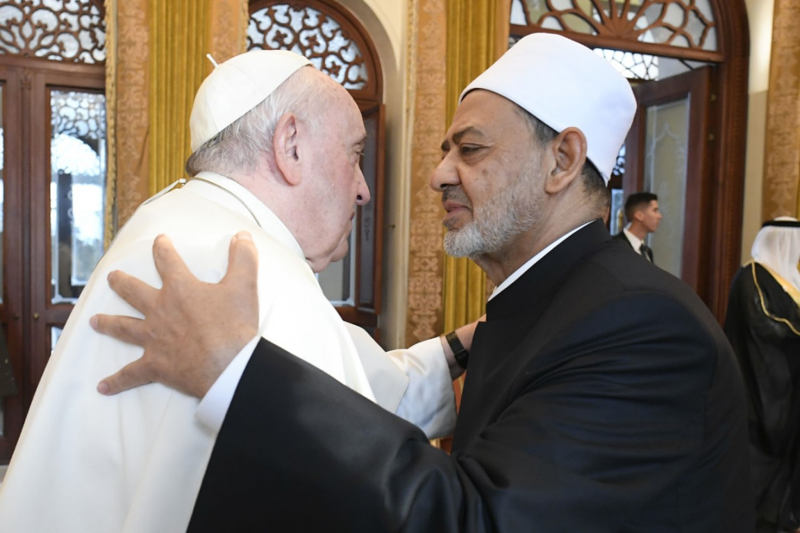 Papež z imamom al-Tayebom