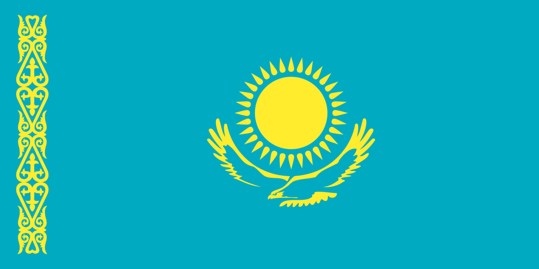 Kazahstanska zastava