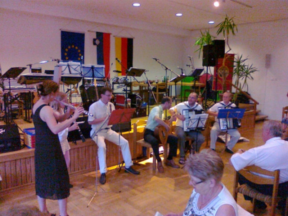 50-letnica Slovenske župnije v Stuttgartu, orkester nekdanjih učencev