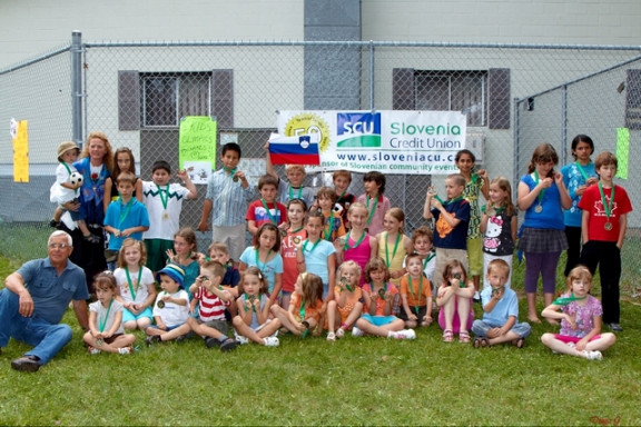 Slovenski dan 2010, otroci