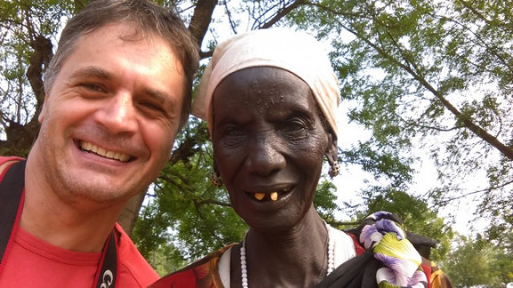 Izidor Šček in 45-letna Etiopijka