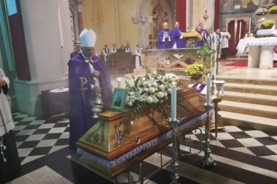 Pogreb p. Pavla Krajnika