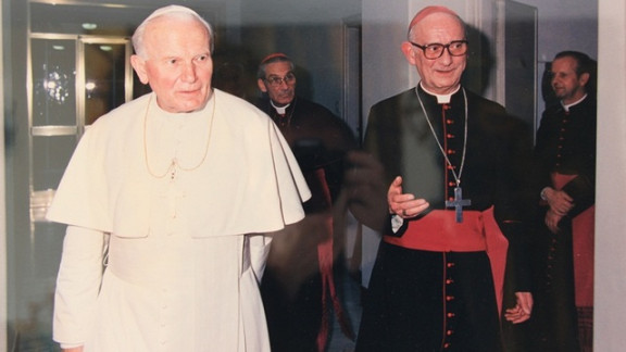 Papež JP II. na obisku v Sloveniku 22.11.1990