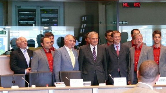 V Evropskem parlamentu so zabeli člani zbora Jepa Baško jezero
