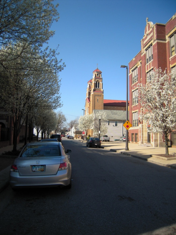 Pomlad 2012 v Clevelandu, cerkev svetega Vida