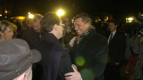 Borut Pahor in Gregor Virant