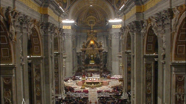 Polnočnica v baziliki sv. Petra