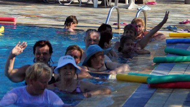 Radijske počitnice 2014 - v bazenu