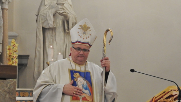 Škof Peter Štumpf na Brezjah