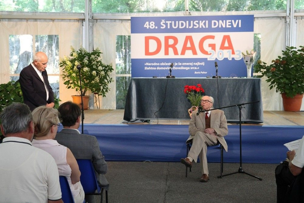 Boris Pahor na Dragi 2013