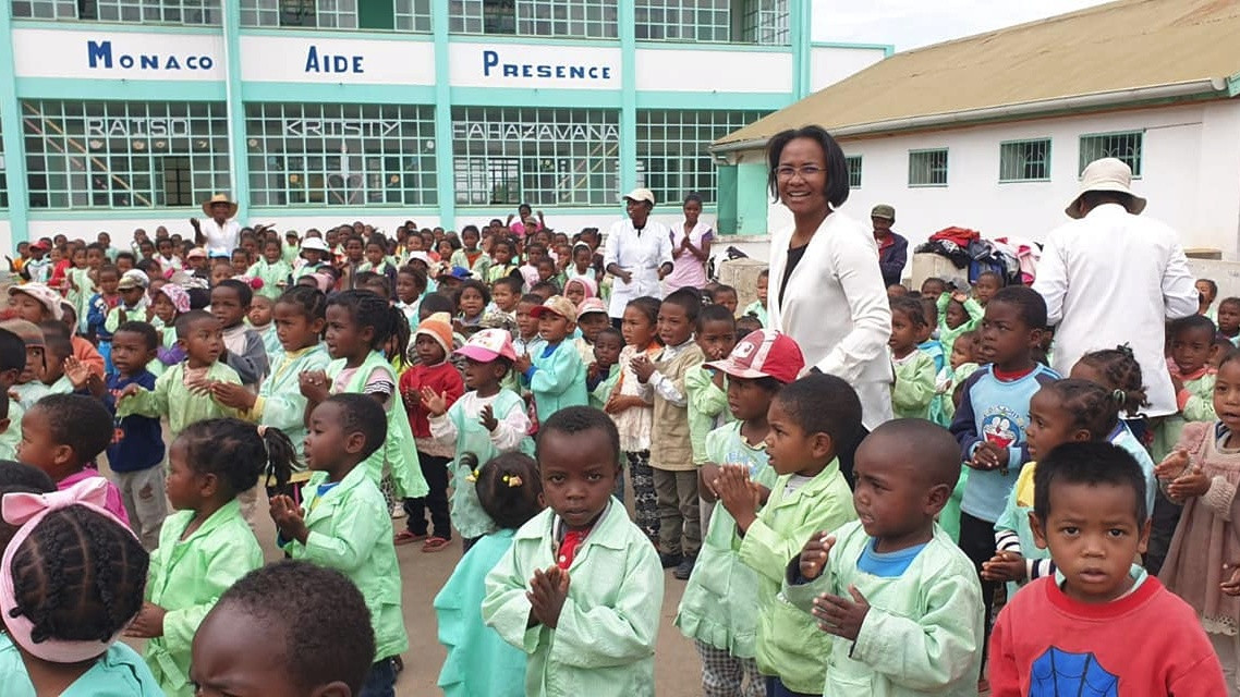 Obisk malgaške ministrice za izobraževanje na misijonu