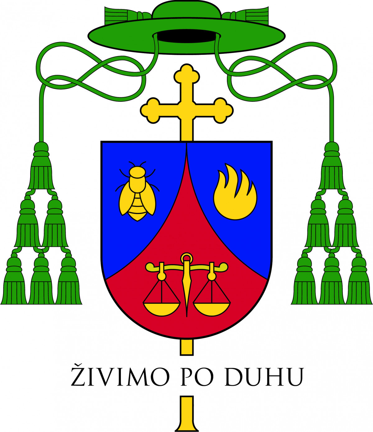 Grbo škofa dr. Andreja Sajeta