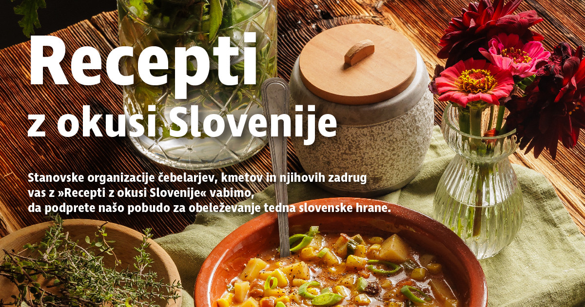 E-brošura je na voljo vsem, ki jih zanimajo pristni slovenski okusi