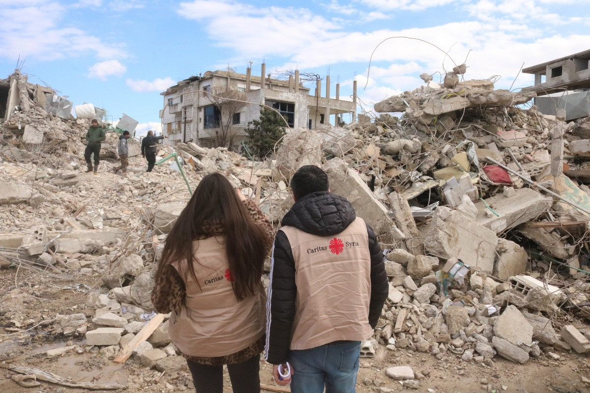 Posledice potresa v Siriji