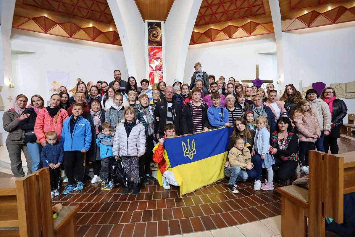 Z ukrajinskimi begunci