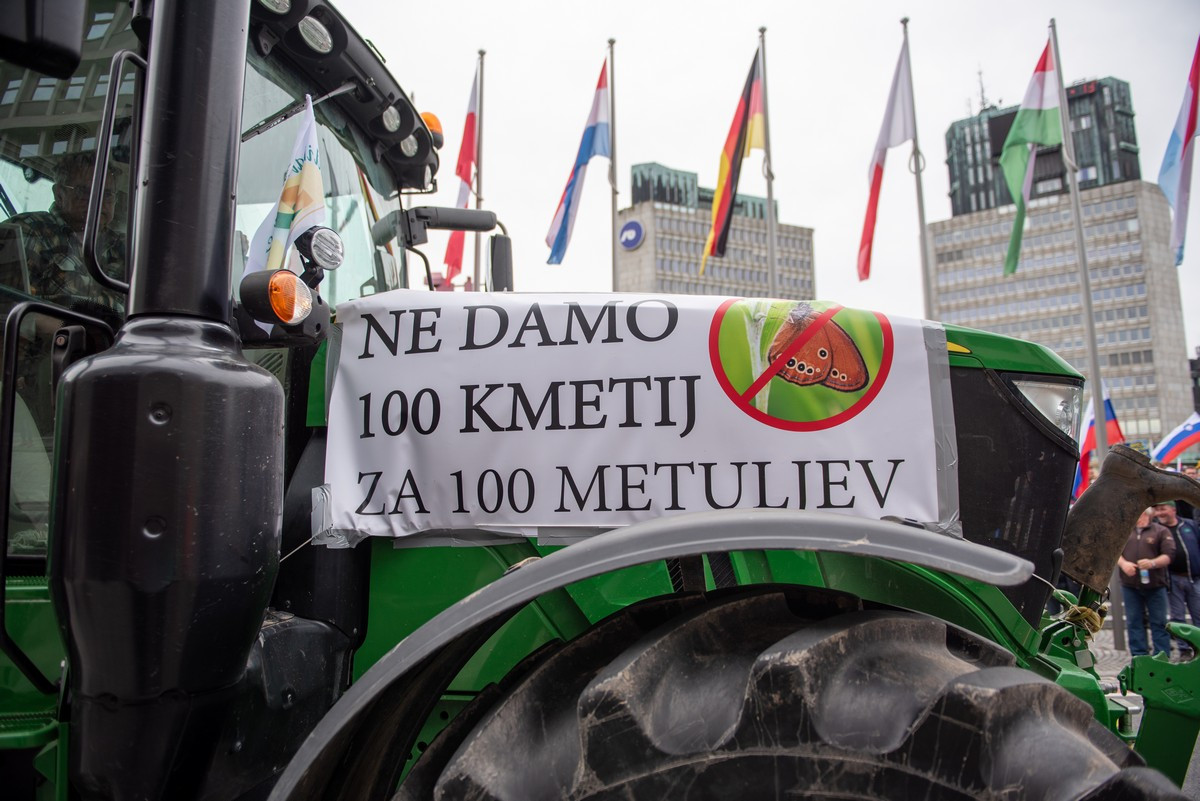 Protest kmetov
