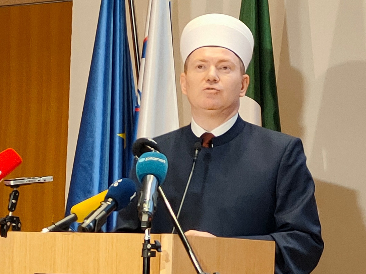 Mufti Islamske skupnosti v Sloveniji Nevzet Porić
