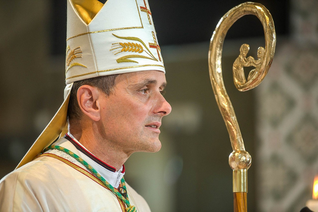 Posvetitev novomeškega škofa Andreja Sajeta