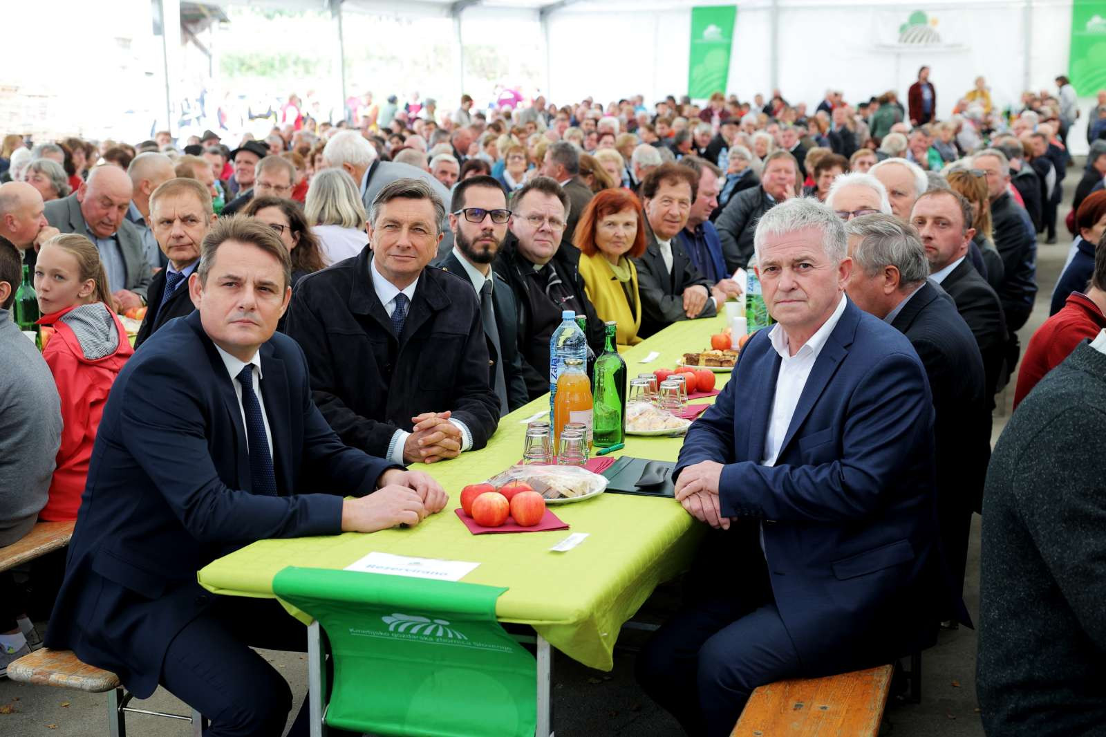 Srečanja se je udeležil tudi predsednik Borut Pahor