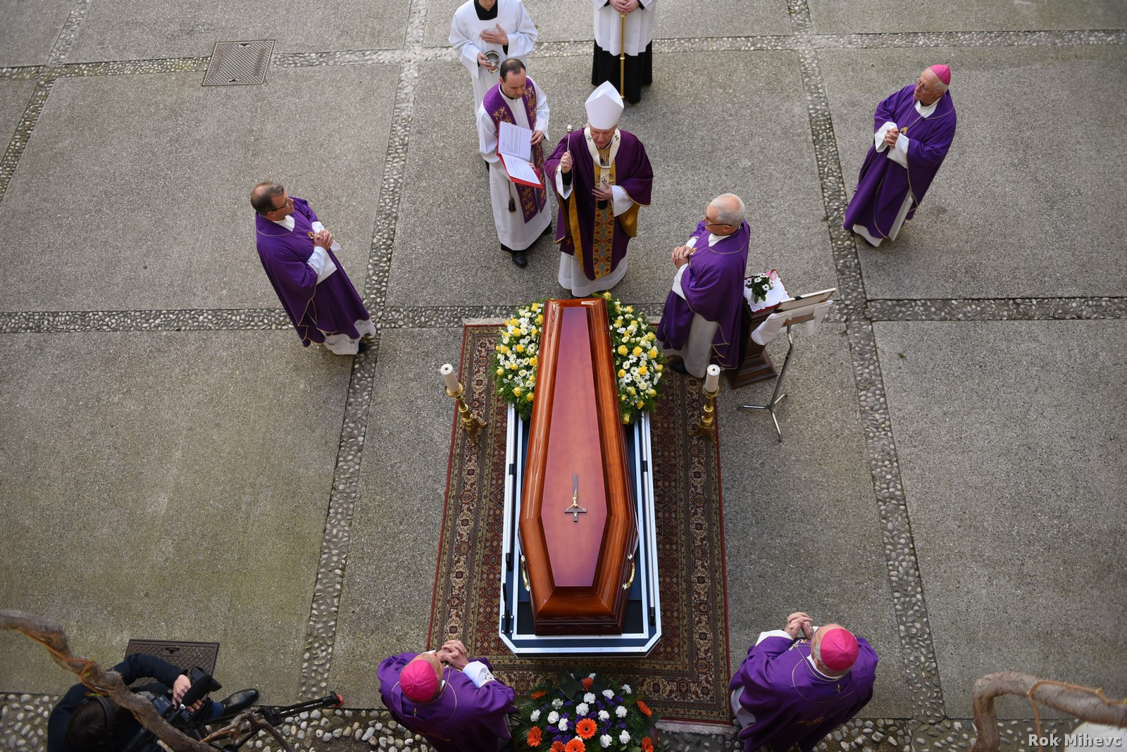 Pogreb nadškofa Alojza Urana